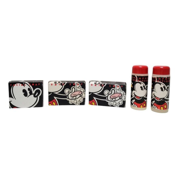Lot of 5 Vintage 1990s Walt Disney Resorts Mickey Mouse Facial Bath Soap Shampoo - Picture 3 of 8